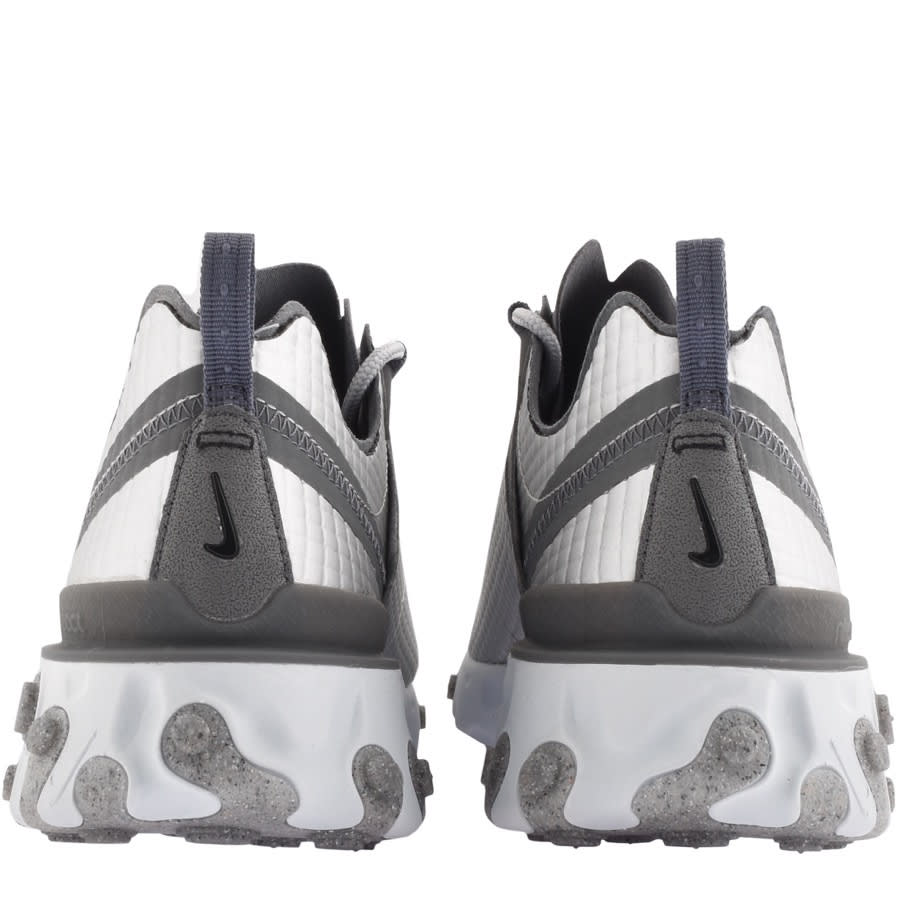 Alternative Image for ProductNike React Element 55 Trainers Silver2